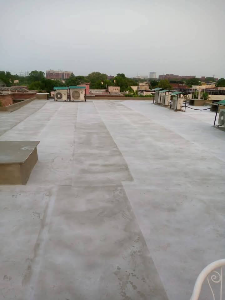 Terrace roof waterproofing